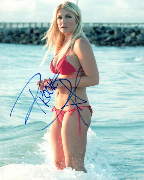 Brooke Hogan Signed Autographed 8x10 Photo Hot Sexy Model COA AB