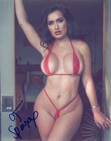 CJ Sparxx Signed Autographed 8x10 Photo Sexy Playboy Playmate Model COA