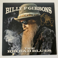 Billy F Gibbons Signed THE BIG BAD BLUES Vinyl Record Album LP ZZ TOP COA