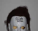 Nick Castle Signed Autograph Michael Myers Mask Halloween The Shape Beckett COA