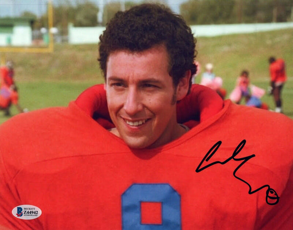 Adam Sandler Signed Autograph 8x10 Photo The Waterboy Bobby Boucher Beckett COA