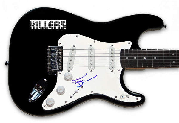 Brandon Flowers Signed Autographed Electric Guitar The Killers Beckett COA