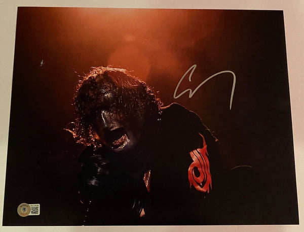 Corey Taylor Signed Autograph 11x14 Photo Slipknot Stone Sour Proof Beckett COA