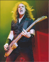 David Ellefson Dave  Megadeth Bassist Signed Autographed 8X10 Photo G