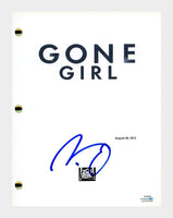 Ben Affleck Signed Autographed GONE GIRL Movie Script Screenplay ACOA COA
