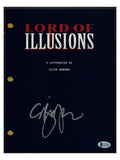 Clive Barker Signed Autographed Lord of Illusions Movie Script Beckett COA