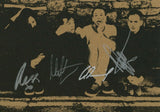 The 1975 Band Signed Autographed Notes On A Conditional Form Photo Card ACOA COA