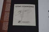 Gene Simmons Signed Autograph 27 The Legend & Mythology HC Book Kiss COA