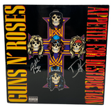 Guns N Roses Signed Appetite For Destruction Vinyl LP Duff McKagan Adler X2 ACOA