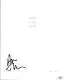 Aaron Tveit Signed Autographed GRACELAND Pilot Episode Script COA VD