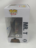 Mr. T Signed Autographed Funko Pop Figure WWE #80 Rocky Clubber Lang Beckett COA