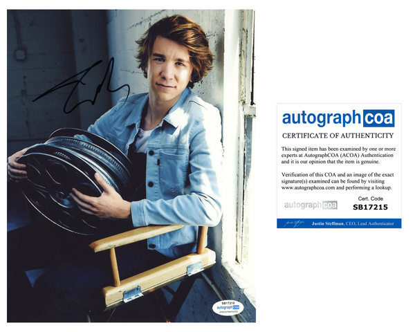 Thomas Mann Signed Autographed 8x10 Photo Project X Halloween Kills ACOA COA
