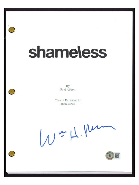 William H Macy Signed Autographed Shameless Pilot Script Screenplay Beckett COA