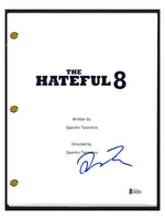 Quentin Tarantino Signed Autograph The Hateful Eight 8 Movie Script Beckett COA