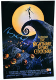 Henry Selick Signed Autograph The Nightmare Before Christmas Movie Poster BAS
