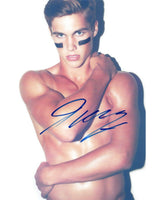 Jon Herrmann Signed Autographed 8x10 Photo Hot Sexy Shirtless Male Model COA