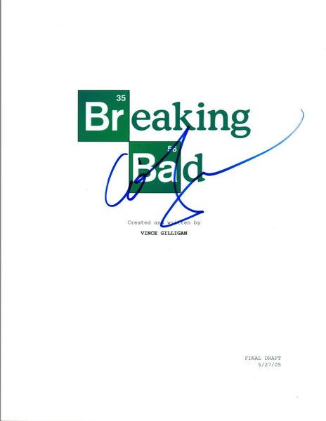 Anna Gunn Signed Autographed BREAKING BAD Pilot Episode Script COA AB