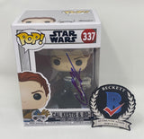 Cameron Monaghan Signed Cal Kestis Star Wars Jedi Fallen Order Funko Pop BAS COA