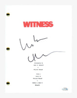 Lukas Haas Signed Autographed Witness Movie Script Screenplay ACOA COA
