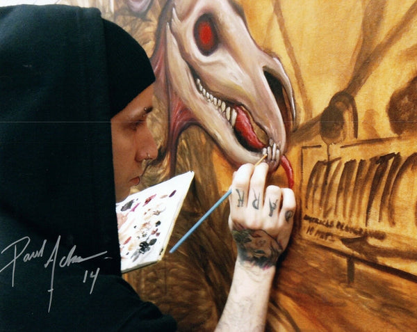 Paul Acker Signed Autographed 8x10 Photo Tattoo Artist COA VD