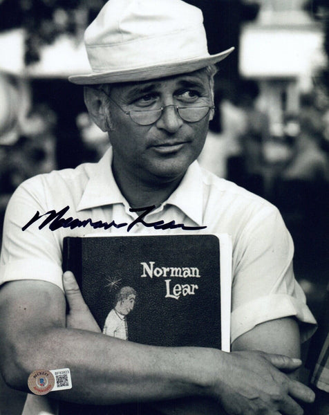 Norman Lear Signed Autographed 8x10 Photo All In The Family Beckett COA