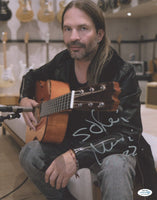 Sergio Vallin Signed Autographed 11x14 Photo Mana Band Guitarist ACOA COA