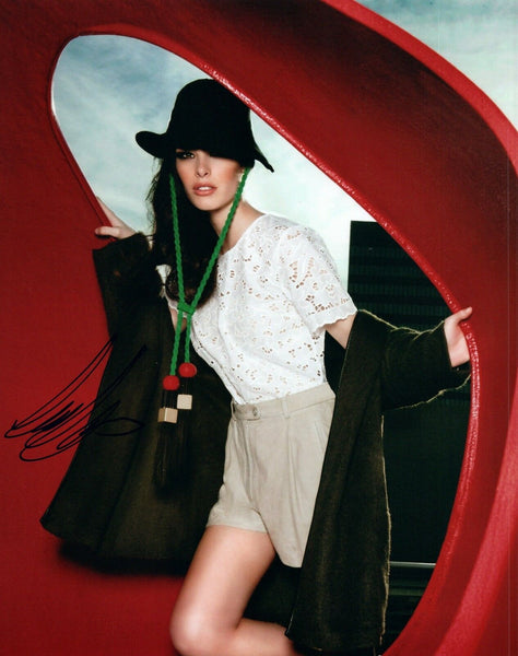 Carly Foulkes Signed Autographed 8x10 Photo T-Mobile Girl Model COA VD