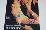 Warren Beatty Annette Bening Signed BUGSY 11X17 Poster Photo BAS Beckett COA