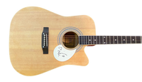 Ronnie Wood Signed Full Size Acoustic Guitar The Rolling Stones ACOA COA
