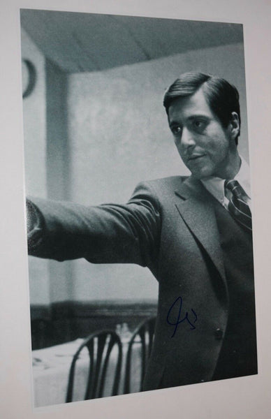 Al Pacino Signed Autographed THE GODFATHER 13x19 Photo Poster COA