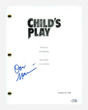 Don Mancini Signed Autograph CHILD'S PLAY Movie Script Chucky Director ACOA COA