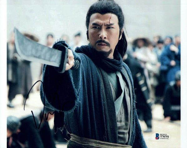 Donnie Yen Signed Autographed 8x10 Photo Star Wars Rogue One IP Man Beckett COA