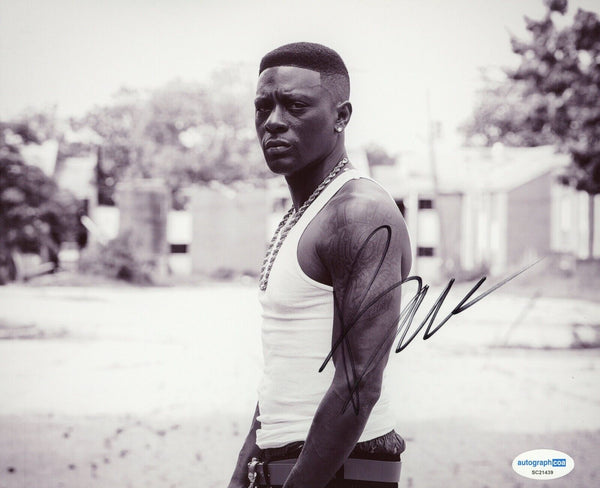 Lil Boosie Badazz Signed Autographed 8x10 Photo Hip Hop Rapper ACOA COA