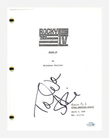 Talia Shire Signed Autograph Rocky IV 4 Movie Script Screenplay Adrian ACOA COA