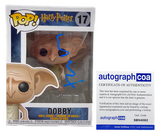 Toby Jones Signed Autograph Funko Pop Harry Potter Dobby 17 Figure ACOA COA