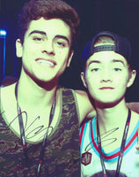 Jack Gilinsky and Jack Johnson Jack & Jack Signed Autographed 8x10 Photo A