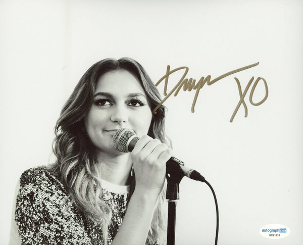 Daya Signed Autograph 8x10 Photo Pop Singer Sit Still Look Pretty ACOA COA