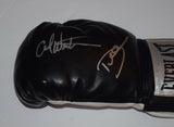 Carl Weathers & Dolph Lundren Signed Boxing Glove Rocky Creed Beckett BAS COA