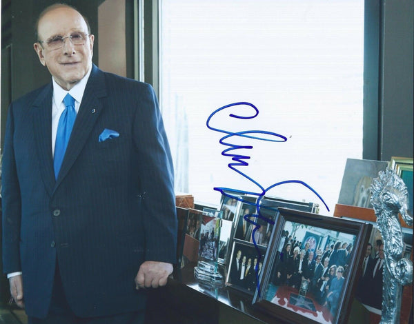 CLIVE DAVIS SIGNED AUTOGRAPHED 8X10 PHOTO HALL OF FAME RECORD PRODUCER B