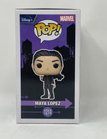Alaqua Cox Signed Autographed Maya Lopez Funko Pop Hawkeye #1213 Beckett COA