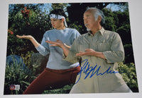Ralph Macchio Signed Autographed 11x14 Photo The Karate Kid Beckett BAS COA