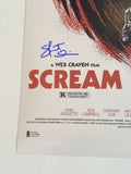 Skeet Ulrich Signed Autographed Scream 11x17 Movie Poster Photo Beckett BAS COA