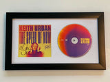 Keith Urban Signed The Speed of Now Framed CD Cover Display Beckett COA