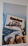 Cheech Marin & Tommy Chong Signed 12x18 Poster Photo UP IN SMOKE Beckett COA