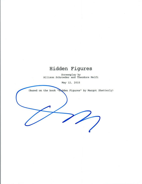 Janelle Monae Signed Autographed HIDDEN FIGURES Full Movie Script COA