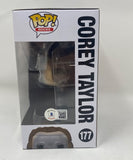 Corey Taylor Signed Autographed Funko Pop #177 Slipknot Stone Sour Beckett COA