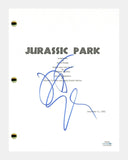 Jeff Goldblum Signed Autographed JURASSIC PARK Movie Script Screenplay ACOA COA