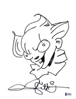 Andres Andy Muschietti Signed IT CHAPTER 2 PENNYWISE Sketch Beckett COA