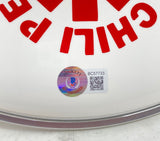 Chad Smith Red Hot Chili Peppers Signed Autographed 12" Drumhead Beckett COA
