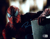 Tobey Maguire Signed Autograph Spider-Man 8x10 Photo Marvel Beckett COA LOA